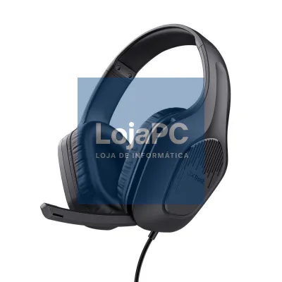 Auscultadores Gaming com Microfone Trust Gaming GXT 415 Zirox/ Jack 3.5/ Pretos
