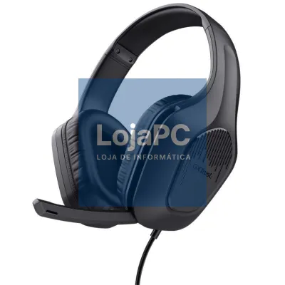 Auscultadores Gaming com Microfone Trust Gaming GXT 417 Zirox/ Jack 3.5/ Pretos