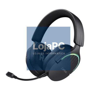 Auscultadores Gaming Sem Fios com Microfone Trust Gaming GXT 491 Fayzo/ Bluetooth/ Jack 3.5/ Pretos