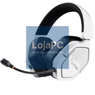 Auscultadores Gaming Sem Fios com Microfone Trust Gaming GXT 493PS Carus PS5/ Jack 3.5/ Bluetooth/ Brancos