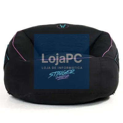 Puff Woxter Stinger Gaming/ com relleno/ Azul y Preto