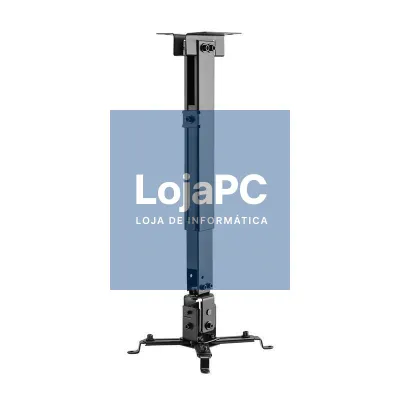 Suporte de tecto/ Parede para Projector Aisens CWP01TSE-047/ Inclinável/ Extensible/ até 20kg