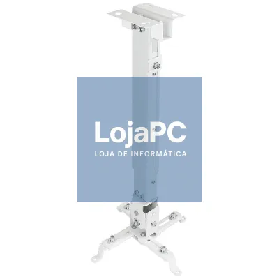 Suporte de tecto para Projector TooQ PJ2012T-W/ Inclinável/ até 20kg