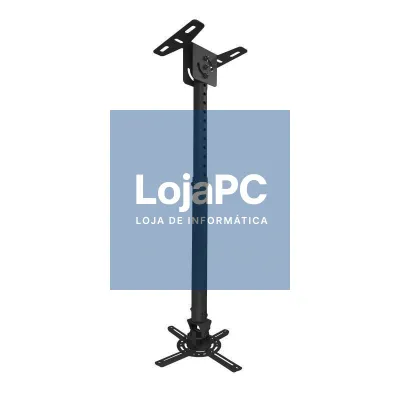 Suporte de tecto para Projector TooQ PJ3030TN-B/ Inclinável/ Rotativo/ Nivelável/ até 20kg