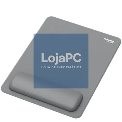Tapete de rato Ergonómica Fellowes Breyta XL/ 17.5 x 210 x 280mm/ Cinzento