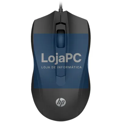 Rato HP 105/ até 1600 DPI/ Preto