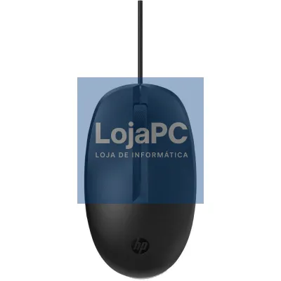 Rato HP 125/ até 1200 DPI/ Preto