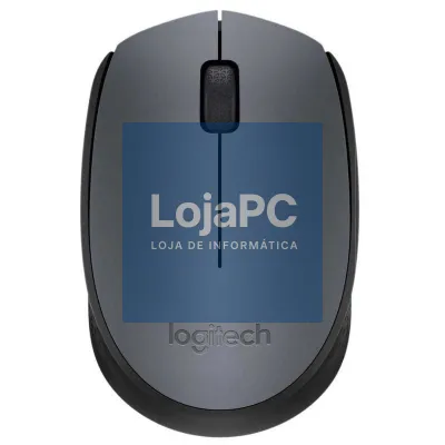Rato sem fios Logitech M170/ até 1000 DPI/ Cinzento