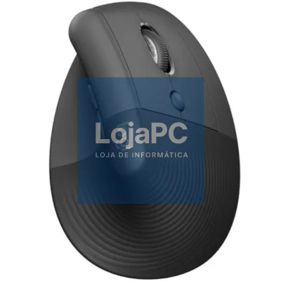 Rato Vertical sem fios Logitech Lift Vertical Ergonomic Mouse Business/ até 4000 DPI/ Grafito