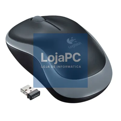 Rato sem fios Logitech M185/ até 1000 DPI/ Cinzento
