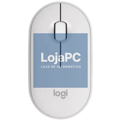 Rato sem fios Logitech Pebble 2 M350S/ até 1000 DPI/ Branco