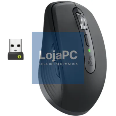 Rato sem fios Logitech MX Anywhere 3S For Business/ Bateria recarregável/ até 8000 DPI/ Grafito
