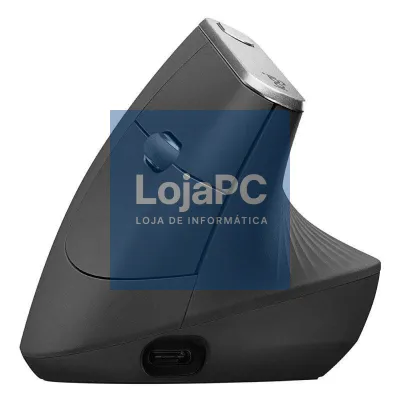 Rato Vertical sem fios Logitech Vertical MX/ Bateria recarregável/ até 4000 DPI
