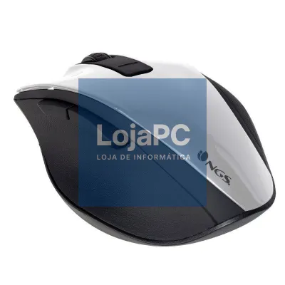 Rato sem fios NGS Bow/ até 1600 DPI/ Branco