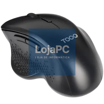 Rato Ergonómico sem fios TooQ TQMWG-1105-B/ até 1600 DPI