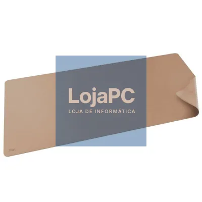 Tapete de rato Trust Benya XXL 25713/ 2 x 430 x 900mm/ Beige