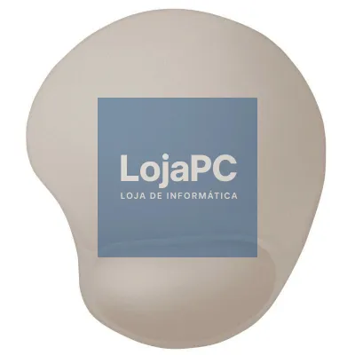Tapete de rato Ergonómica Trust BigFoot Pad/ 16 x 205 x 236mm/ Beige