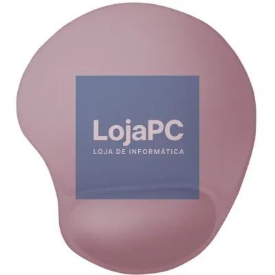 Tapete de rato Ergonómica Trust BigFoot Pad/ 16 x 205 x 236mm/ Rosa