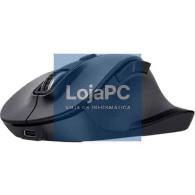 Rato Ergonómico sem fios Trust Fyda Multidispositivo/ Bateria recarregável/ até 2400 DPI