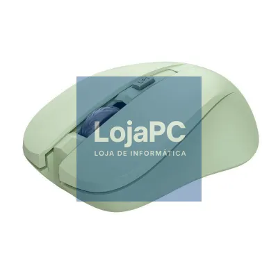 Rato sem fios Trust Mydo Silent Wireless/ até 1800 DPI/ Verde