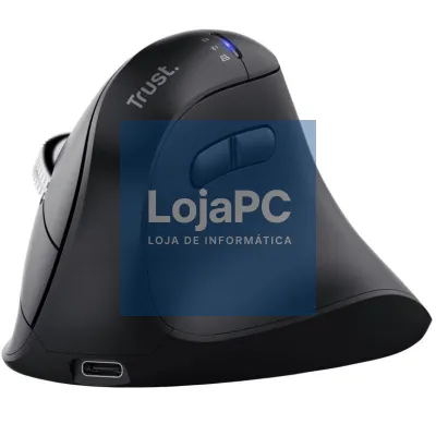 Rato Vertical sem fios Trust Vyran 26107/ Bateria recarregável/ até 3200 DPI