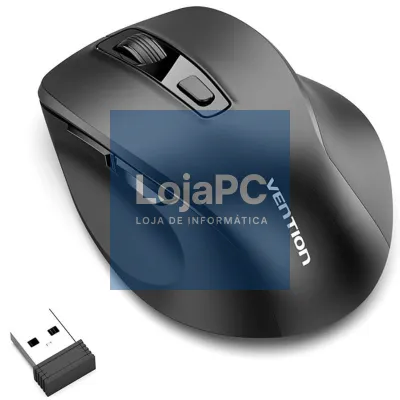 Rato Ergonómico sem fios Vention KTMB0/ até 4000 DPI