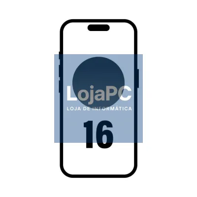 Smartphone Apple iPhone 16 128GB/ 6.1'/ 5G/ Preto