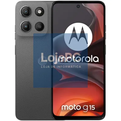 Smartphone Motorola Moto G15 8GB/ 512GB/ 6.72'/ Cinzento