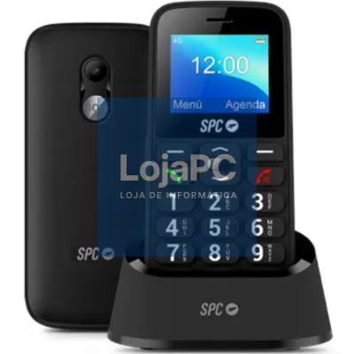 Telefone Telemóvel SPC Fortune 2 4G para Pessoas Maiores/ Preto