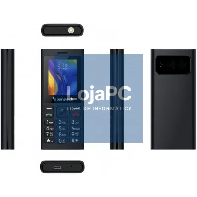 Telefone Telemóvel Sunstech CEL5/ Preto