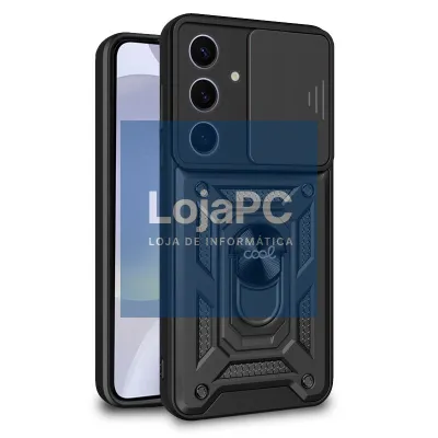COOL Case for Samsung S921 Galaxy S24 / S25 Hard Ring Black