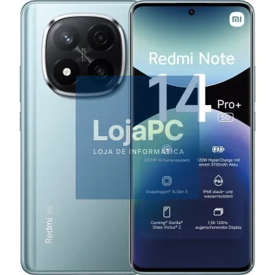 Smartphone Xiaomi Redmi Note 14 Pro+ 12GB/ 512GB/ 6.67'/ 5G/ Azul