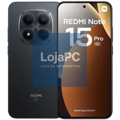 Smartphone Xiaomi Redmi Note 15 Pro 8GB/ 256GB/ 6.83'/ 5G/ Preto
