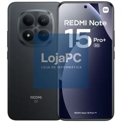 Smartphone Xiaomi Redmi Note 15 Pro Plus 8GB/ 256GB/ 6.83'/ 5G/ Preto