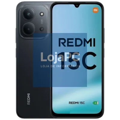Smartphone Xiaomi Redmi 15C 4GB/ 256GB/ 6.9'/ Preto