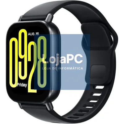Smartwatch Xiaomi Redmi Watch 5 Active/ Notificações/ Frequência Cardíaca/ Preto