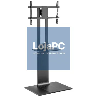 Suporte de chão Inclinável/ Rotativo com Bandeja DVD Aisens FT86TSE-399 para TV de 37-86'/ até 50kg