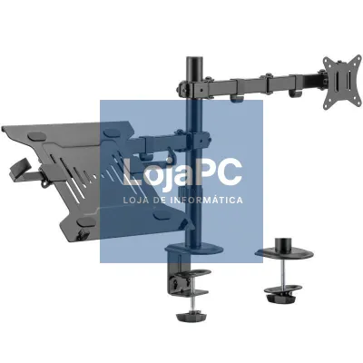 Suporte de mesa Orientable/ Inclinável DTL32TSR-193 para TV y Portátil de 17-32'