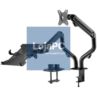 Suporte de mesa Orientable/ Inclinável DTL32TSR-195 para TV y Portátil de 17-32'