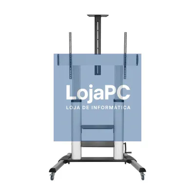 Suporte de chão Inclinável com Rodas y Manivela Aisens FT100TE-125 para TV 60-100'/ até 100kg