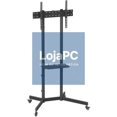 Suporte de chão Inclinável com Rodas Aisens FT70TE-333 para TV 37'-70'/ até 45kg