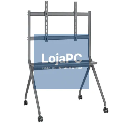 Suporte de chão com Rodas Aisens FT86FE-143 para TV o Ecrã Interactiva 50'-86'/ até 120kg