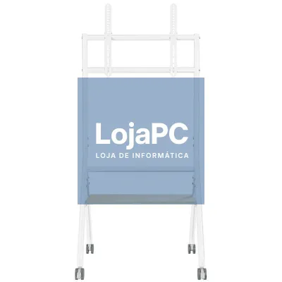 Suporte de chão com Rodas Aisens FT86FE-331 para TV de 37-86'/ até 50kg