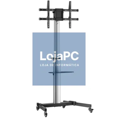 Suporte de chão Inclinável com Rodas Aisens FT86TRE-197 para TV 37-86'/ até 50kg