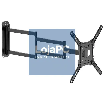 Suporte de parede Rotativo/ Inclinável/ Nivelável Aisens WT65TSLE-385 para Monitores y TV de 23-65'/ até 35kg