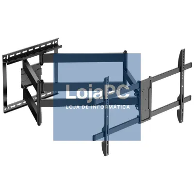 Suporte de parede Rotativo/ Inclinável/ Nivelável Aisens WT90TSLE-387 para Monitores y TV de 43-90'/ até 60kg