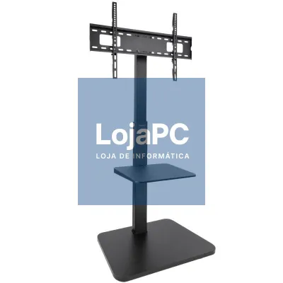 Suporte de chão Inclinável/ Ajustável TooQ MOON FS2287M-B para TV de 37-75'/ até 40kg