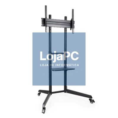Suporte de chão Inclinável com Rodas TooQ FS1170M-B para TV de 37-70'/ até 50kg