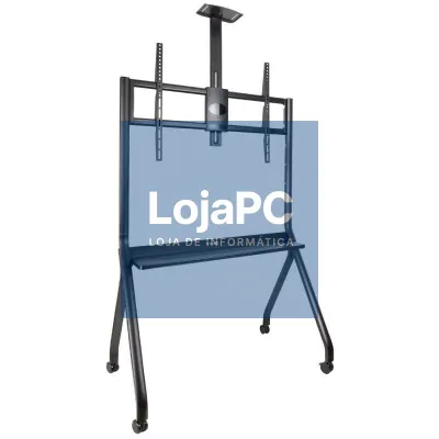 Suporte de chão com Rodas TooQ FS20208M-B para TV de 55-100'/ até 120kg