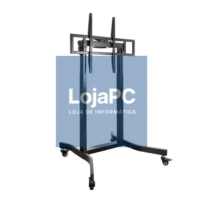 Suporte de chão Eléctrico com Rodas TooQ FSM02-B para TV 55-100'/ até 120kg